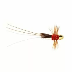 Fulling Mill Red Frances Conehead Tube Fly