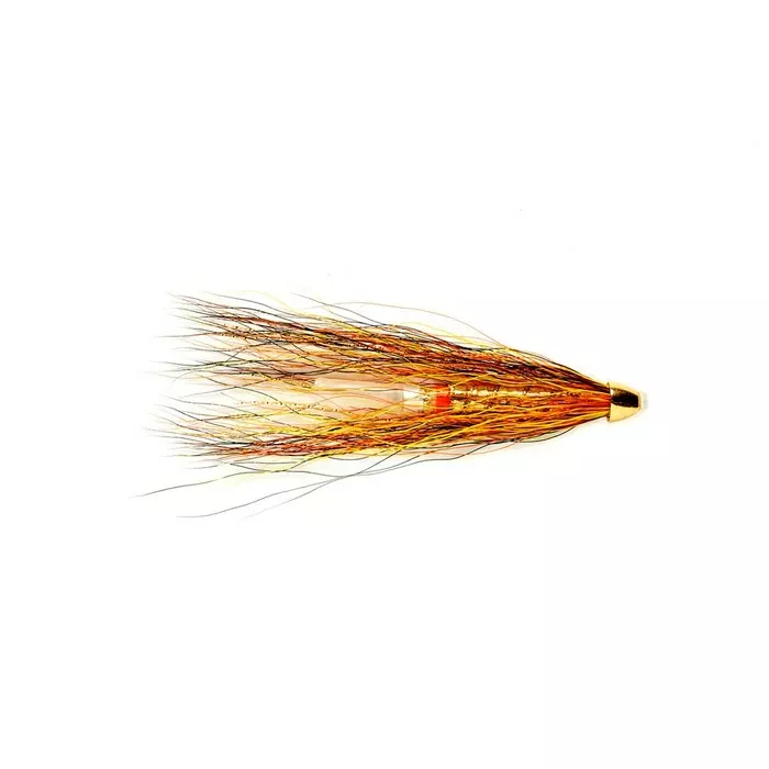 Fulling Mill Willie Gunn Gold Conehead Tube Fly 3 Fulling Mill Willie Gunn Gold Conehead Tube Fly