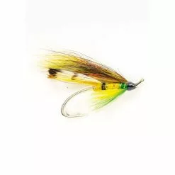 Fulling Mill Green Highlander Salmon Fly Double -Top Sea-Trout Tackle Sales 1432.1 2