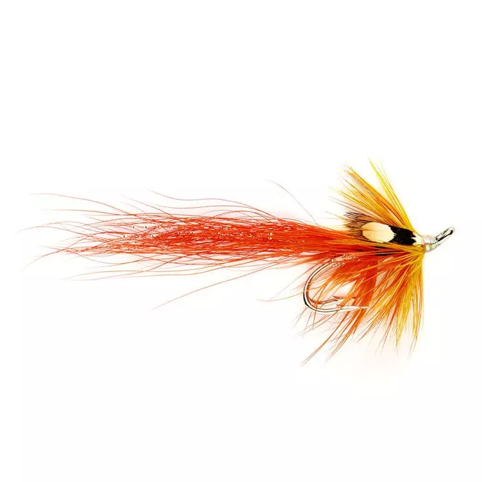 Fulling Mill Flamethrower Salmon Fly Double 3 Fulling Mill Flamethrower Salmon Fly Double