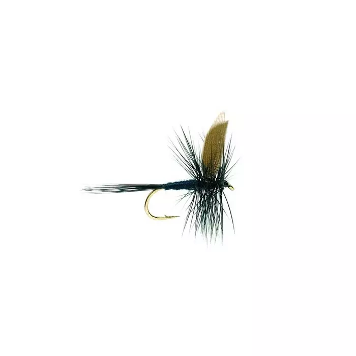 Fulling Mill Winged Dry Black Gnat 3 Fulling Mill Winged Dry Black Gnat
