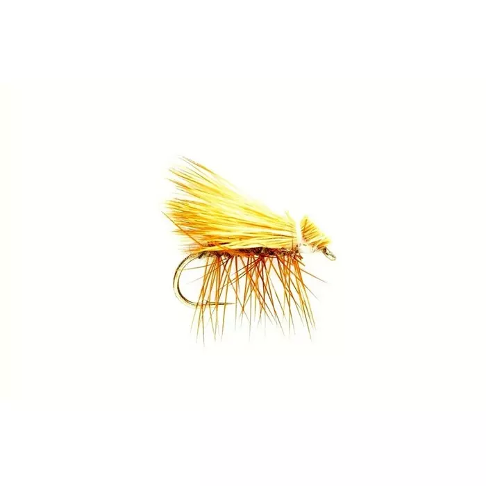 Fulling Mill Tan Elk Wing Caddis Dry Fly 3 Fulling Mill Tan Elk Wing Caddis Dry Fly