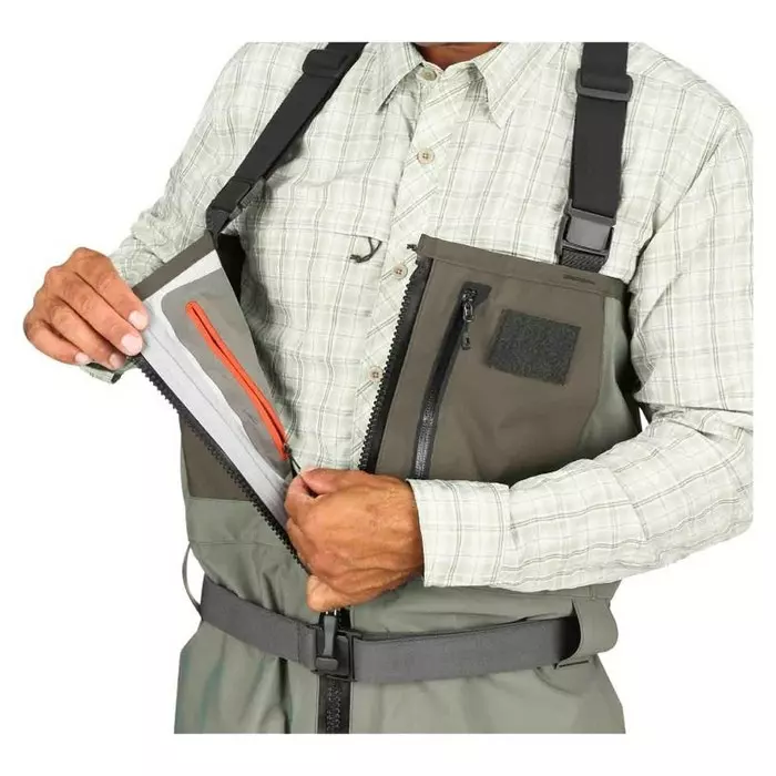 Simms Freestone Zip Stockingfoot Waders 6 Simms Freestone Zip Stockingfoot Waders - Image 4