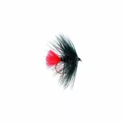Fulling Mill Black Zulu Hackled Wet Fly