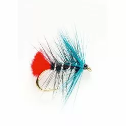 Fulling Mill Hackled Wet Blue Zulu -Top Sea-Trout Tackle Sales 208.1 2
