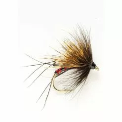 Fulling Mill Black & Red Half Hog Bristol Hopper -Top Sea-Trout Tackle Sales 2357.1 1