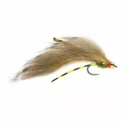 Fulling Mill Barbless Flexi Olive Zonker