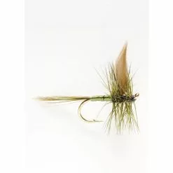Fulling Mill Winged Dry Large Dark Olive -Top Sea-Trout Tackle Sales 520.1 2