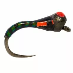 Fulling Mill Croston's Bung Buzzer Black Barbless Bug Fly 3.0mm