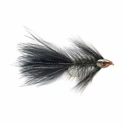 Fulling Mill Wooly Bugger Black Skullhead Size 6