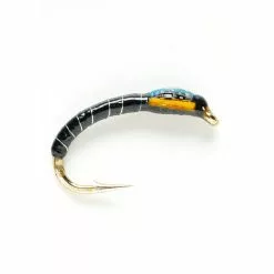 Fulling Mill Black/Silver BM Buzzer 7 Fulling Mill Black/Silver BM Buzzer -Top Sea-Trout Tackle Sales BM103.1 1