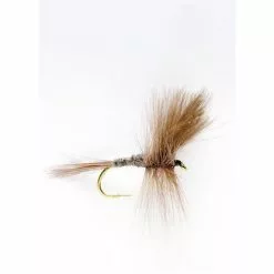 Fulling Mill Special Dry Wulff CDC Grey -Top Sea-Trout Tackle Sales TG150.1 2