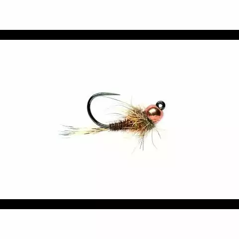 Fulling Mill Depth Charge Orange Hot Spot Pheasant Tail Jig 4 Fulling Mill Depth Charge Orange Hot Spot Pheasant Tail Jig - Image 2